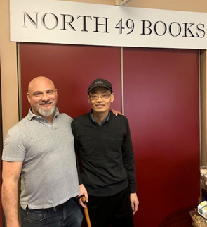 Wenwei et Pete Mikos, à North 49 Books