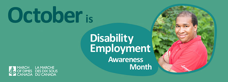 October is Disability Awareness Month - Quincy smiling